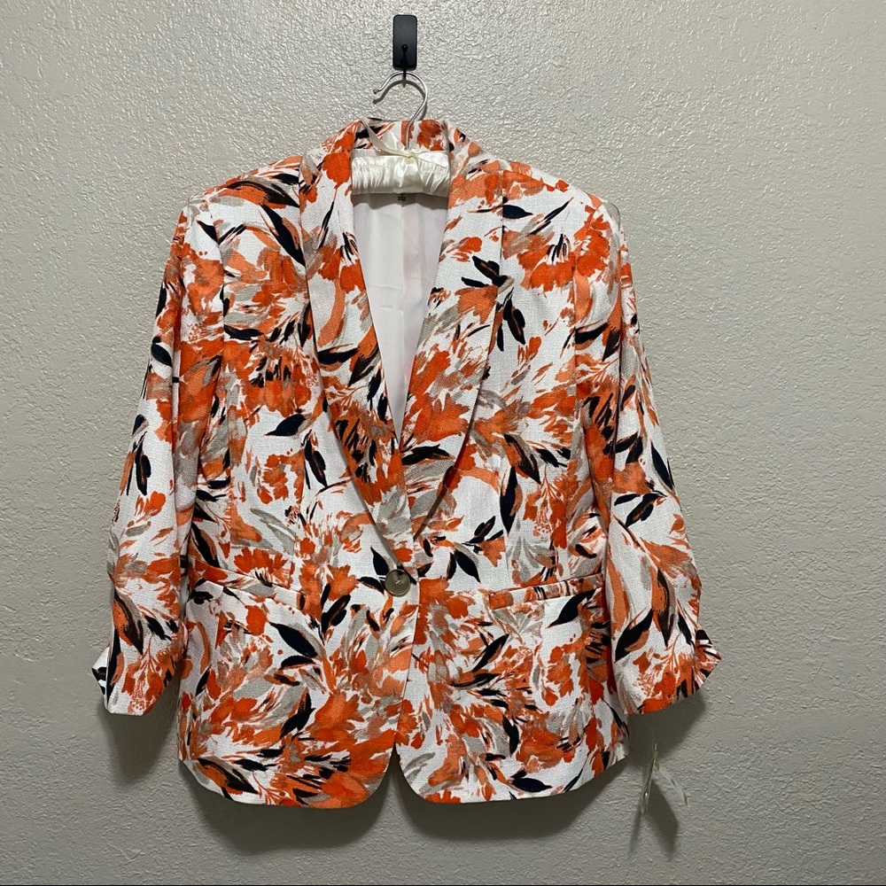 Orange Blazer by Kasper